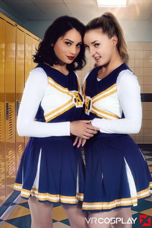 Liv Wild and Kate Kennedy in VR Cosplay X set Riverdale Betty and Veronica