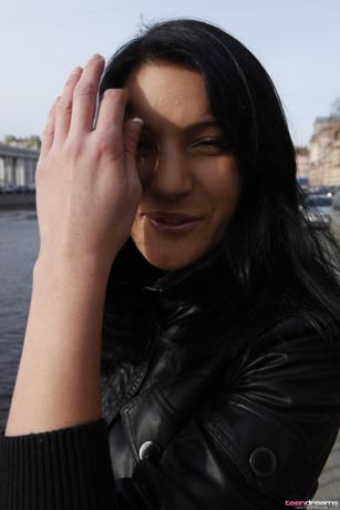 Milla in Teen Dreams set Milla Takes On Two Cocks