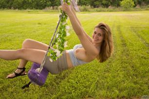 Natalie Austin in Zishy set Natlie Austin Taste Of Texas