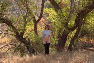 April Grantham in Zishy set When Nature Calls