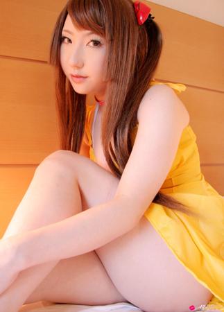 Ayaka in All Gravure set Summer Night 3