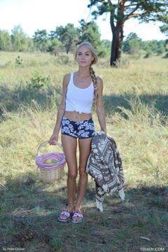 Jane F in Femjoy set Picnic