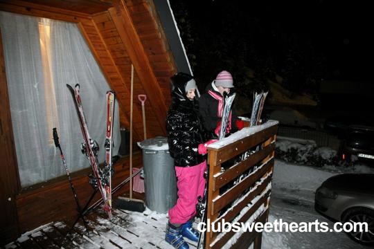 Linda O and Lilly P in Club Sweethearts set #23674