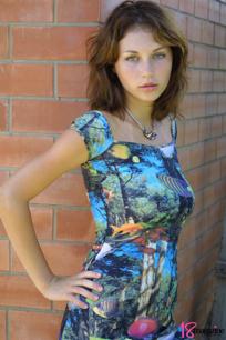 Tamara in 18 Magazine set Fishes