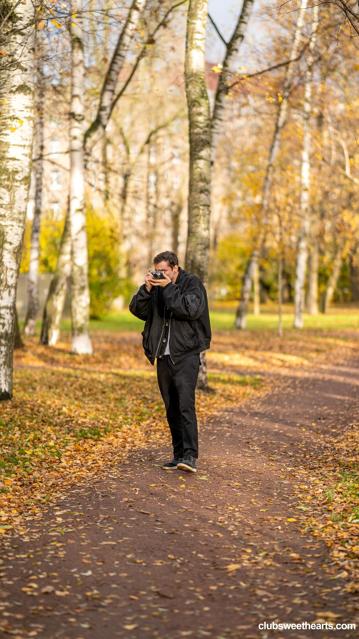 Kate Rose and Oliver Trunk in Club Sweethearts set Fall Photo Cum Shoot