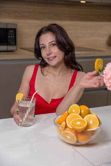 Usha in Metart set Slice Of Delight