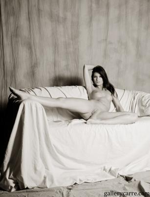 Amandine in Gallery Carre set On The Couch