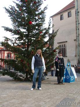 Veronika C in Met Art set Christmas In Prague