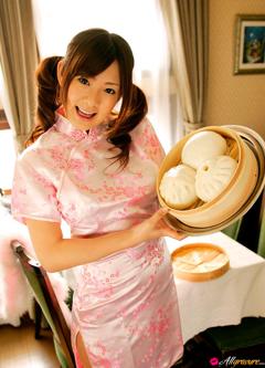 Minori Hatsune in All Gravure set Baked Goods