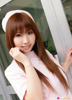 Ai Sayama in All Gravure set Titty Nurse