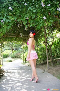 Kazusa Sato in All Gravure set Island Light