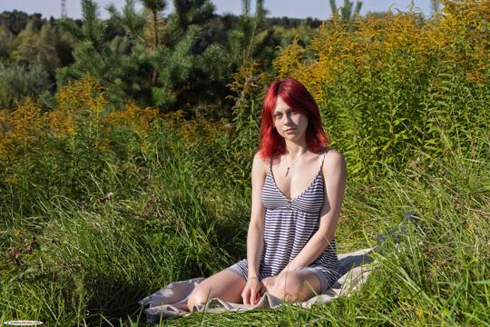 Olya Red in Goddess Nudes set Olya Red 1