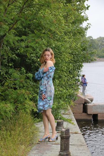 Alexandra K in Nude In Russia set Gulf Of Finland