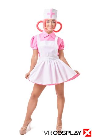 Zuzu Sweet in VR Cosplay X set Pokemon Nurse Joy