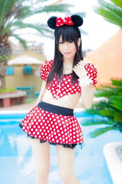  Yuki Mashiro in All Gravure set Minnie Mouse