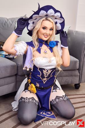 Lovita Fate in VR Cosplay X set Genshin Impact