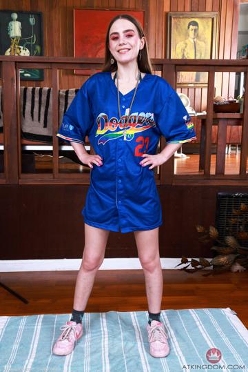 Sia Wood in ATK Petites set Such a good sport